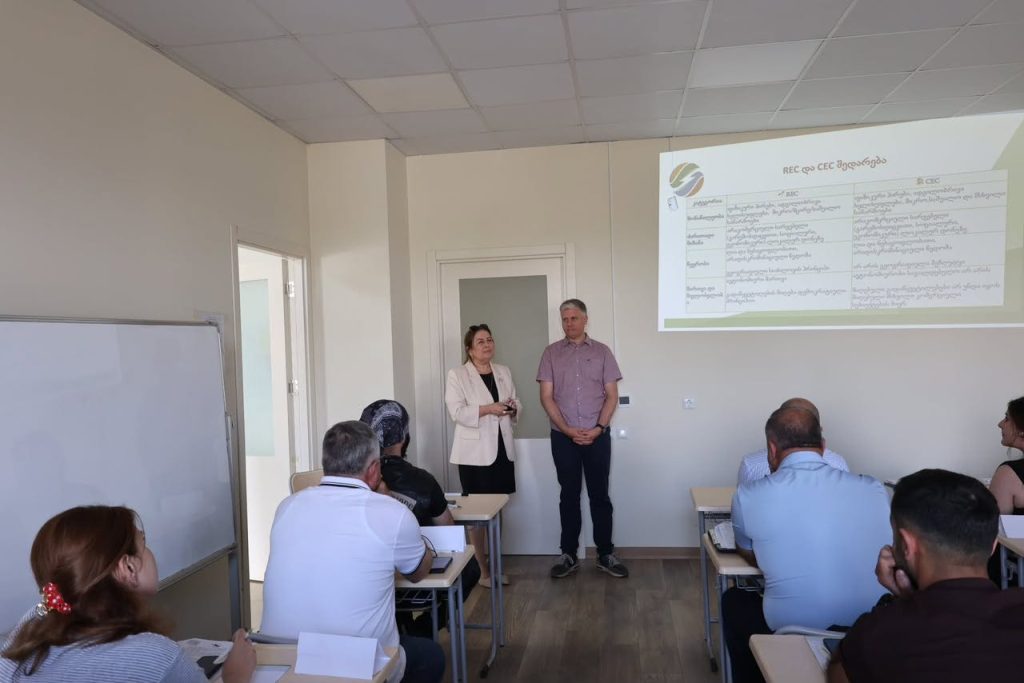 Practical Solar Training for Vocational Instructors Held in Poti