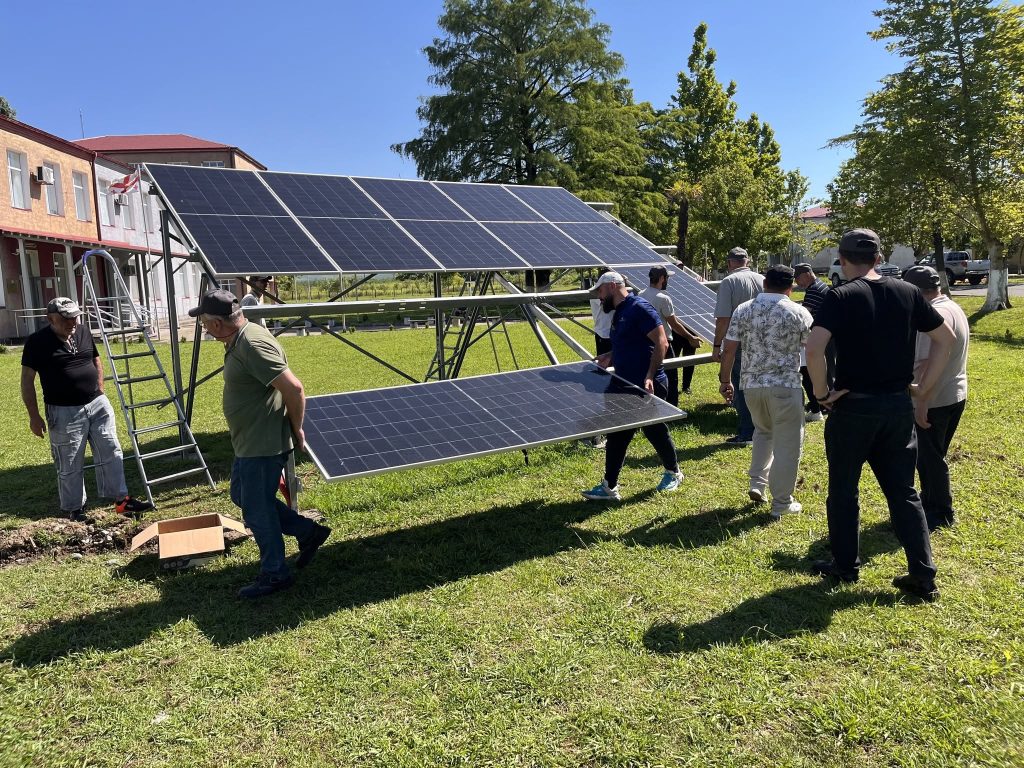Practical Solar Training for Vocational Instructors Held in Poti