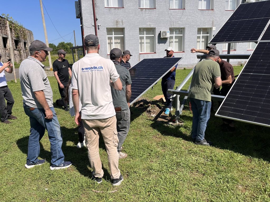 Practical Solar Training for Vocational Instructors Held in Poti